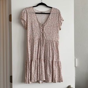 Floral cottage babydoll dress